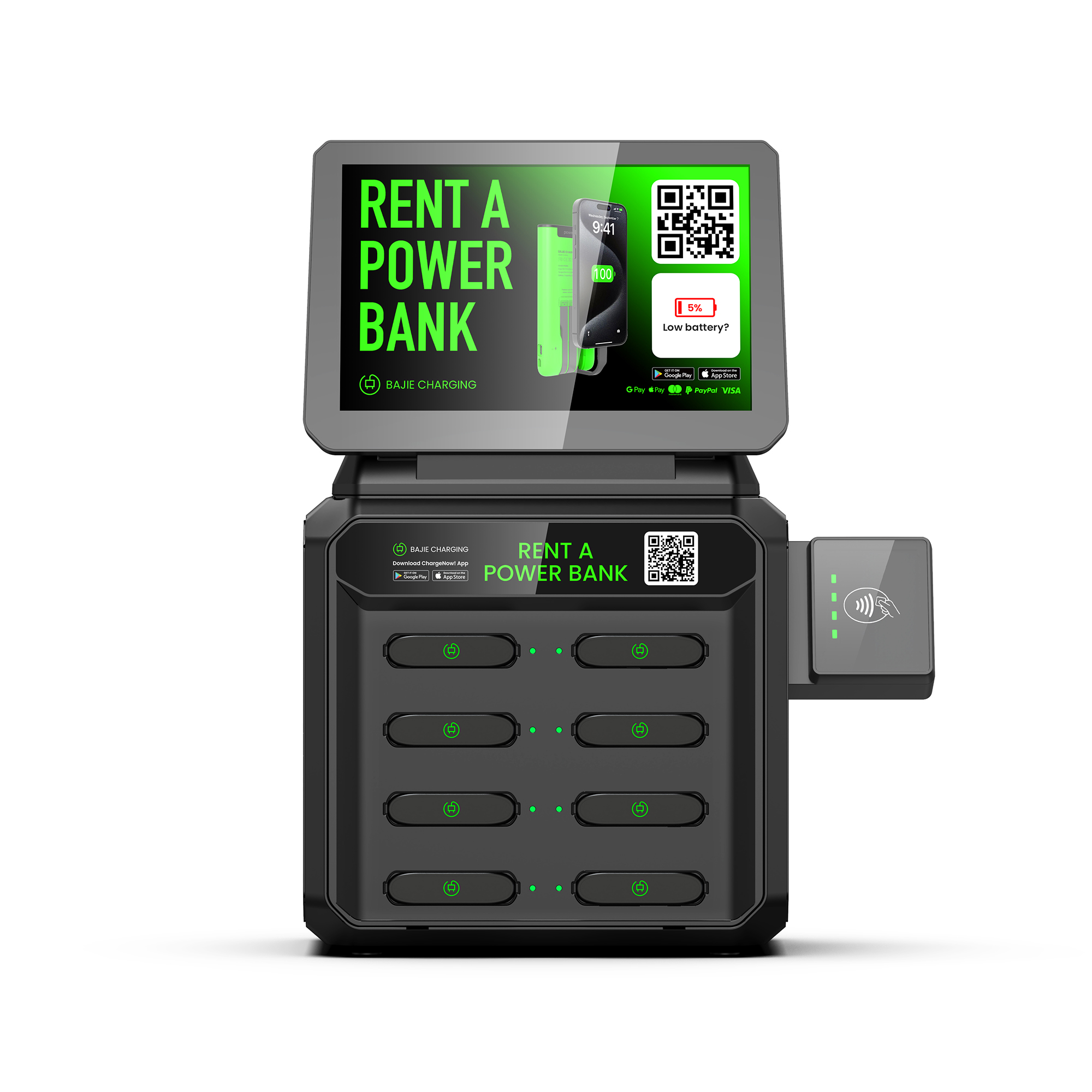Compatible POS machines and Card Readers: Sumup,Stripe,PAX,NAYAX,MyPOS,meeting the payment habits of different countries