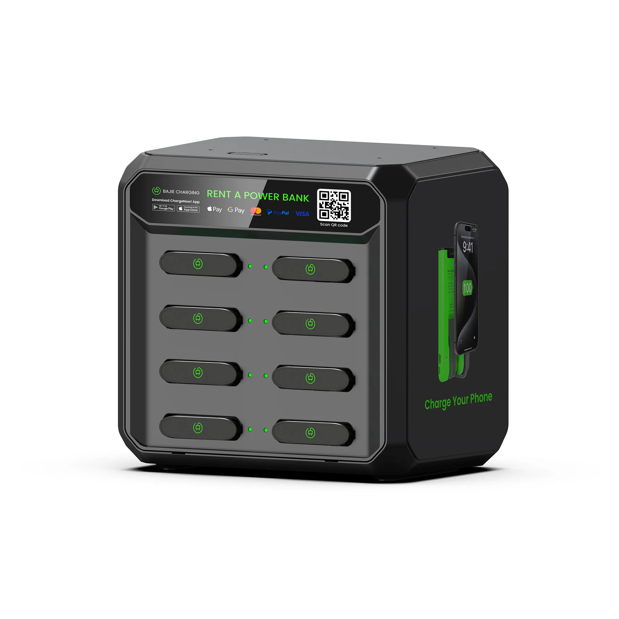 8-Slot All-in-one Charging Station