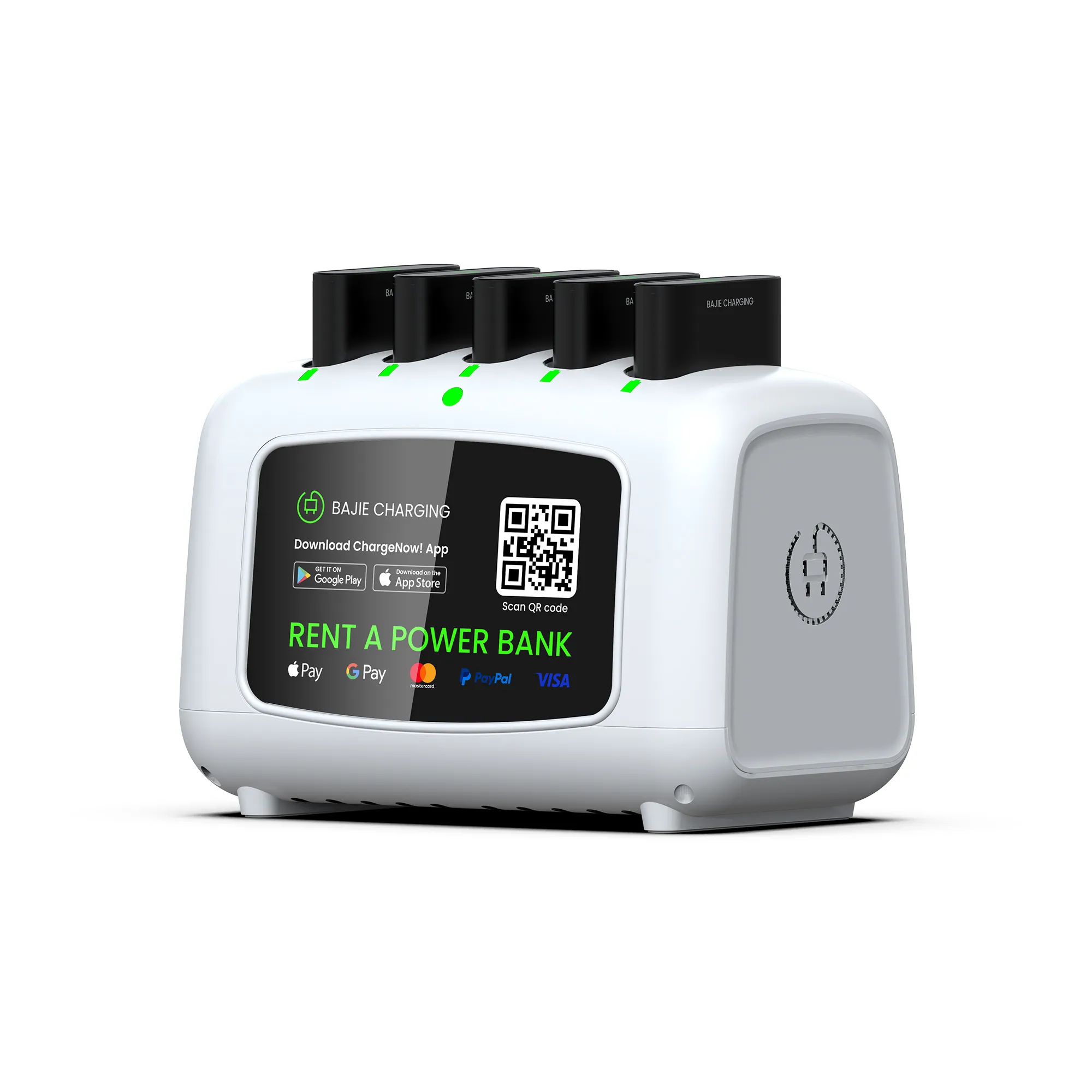 5-Slot Mini Power Bank Rental Station