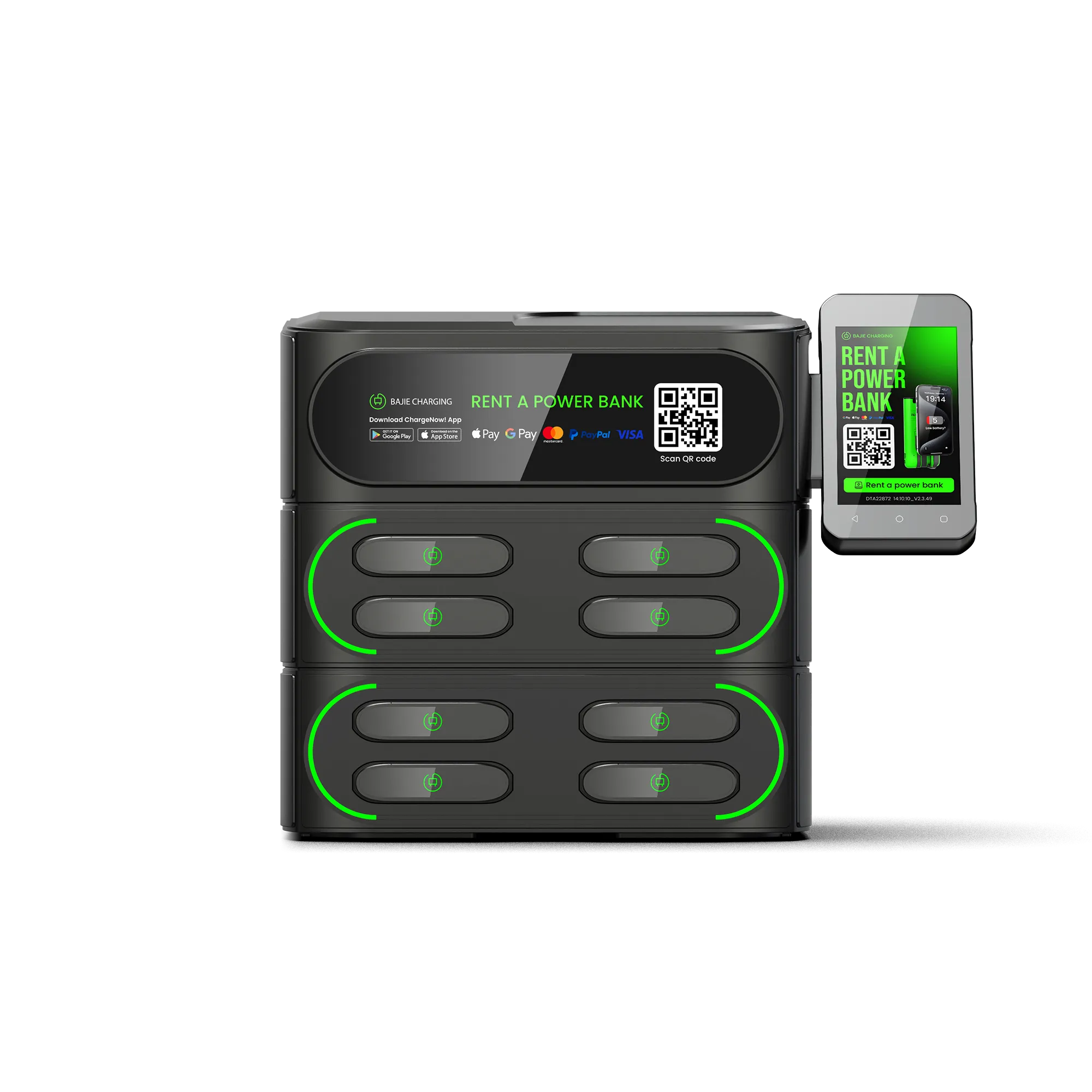 8-Slot Cell Phone Power Bank