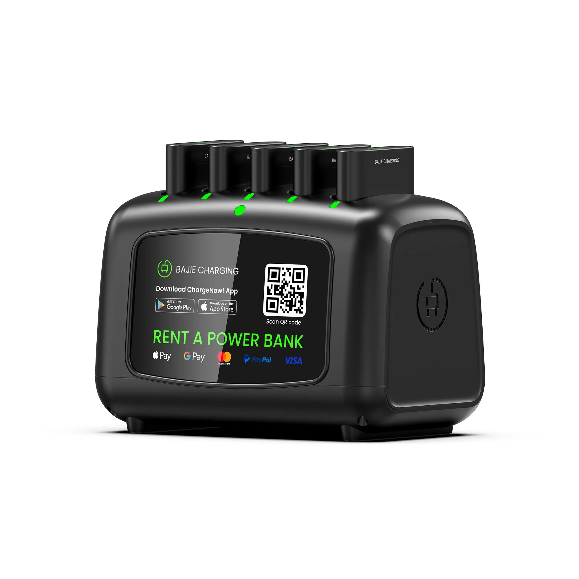 5-Slot Mini Power Bank Rental Station