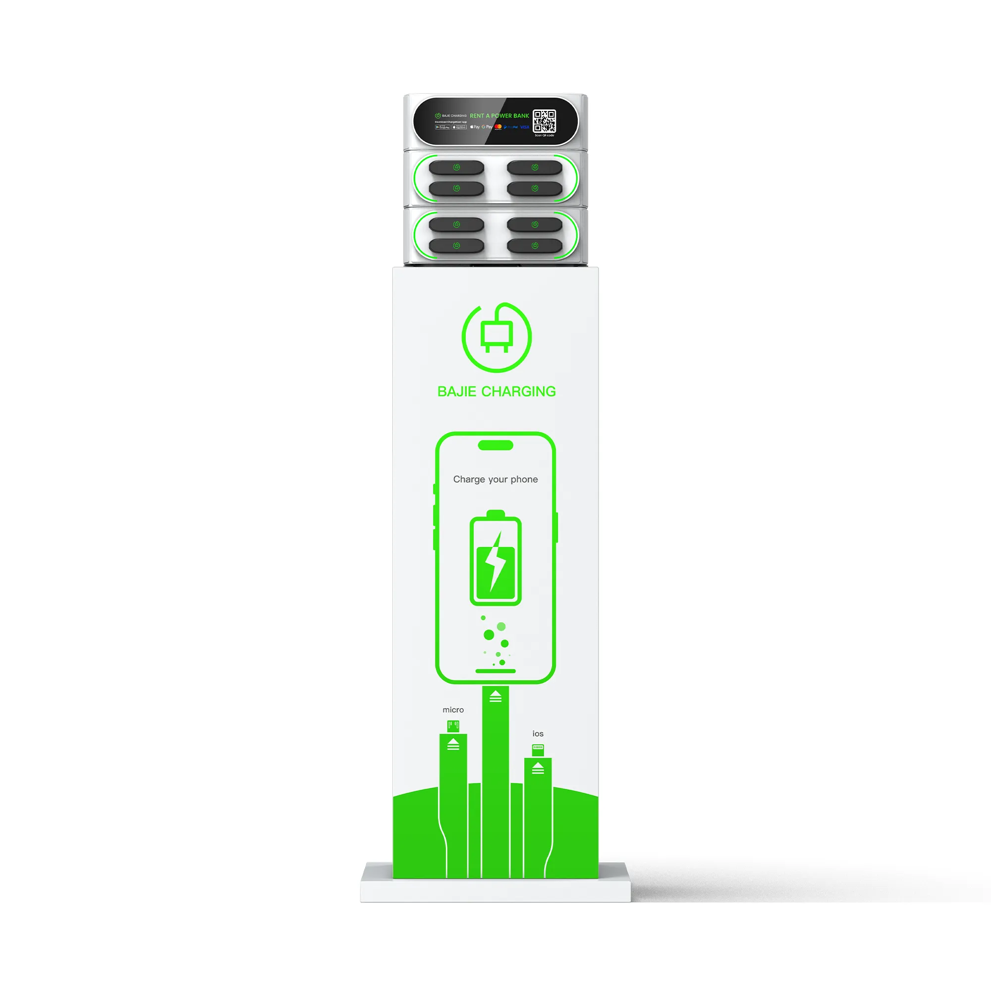 Stackable Power Bank Display Stand