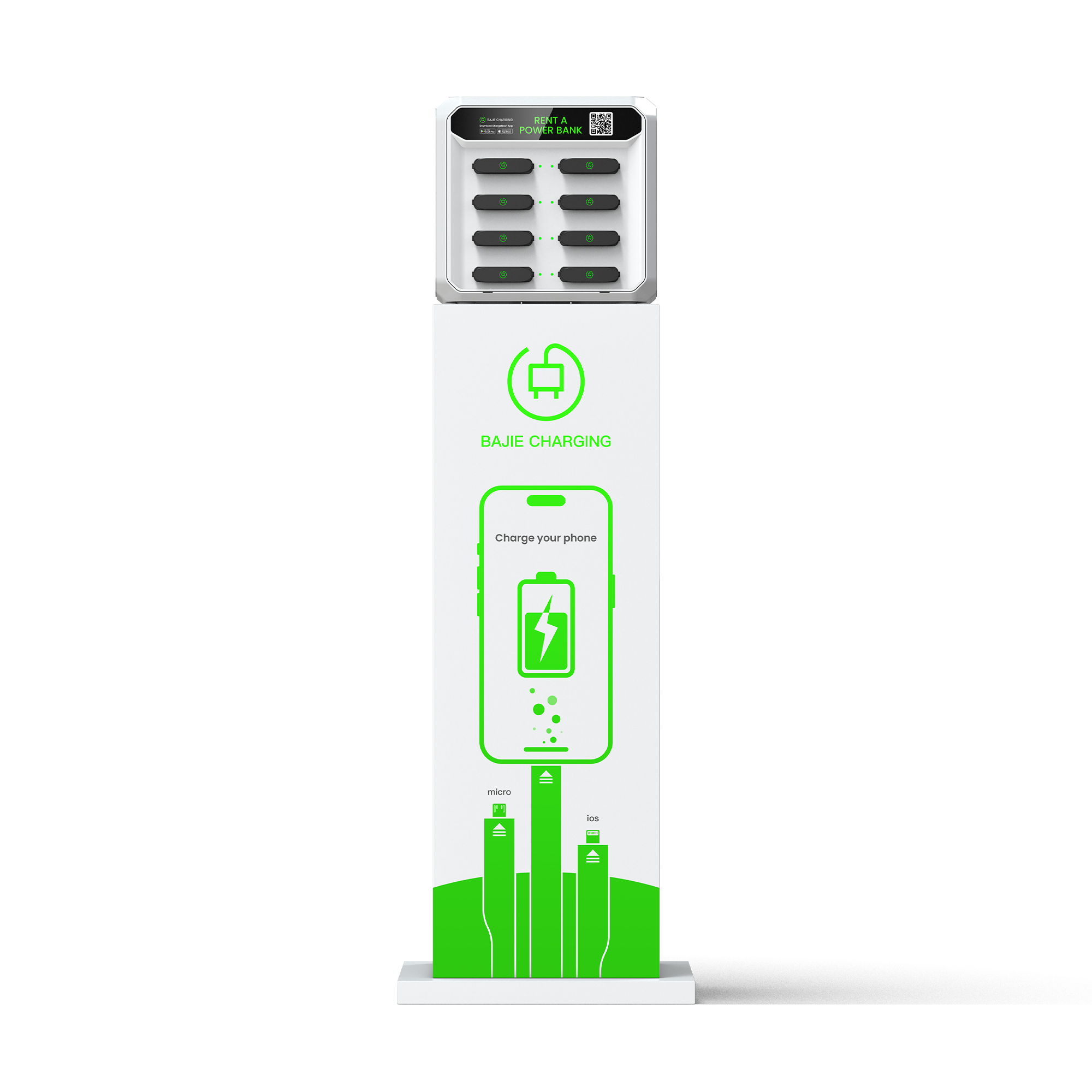 8-Slot All-in-one Charging Station