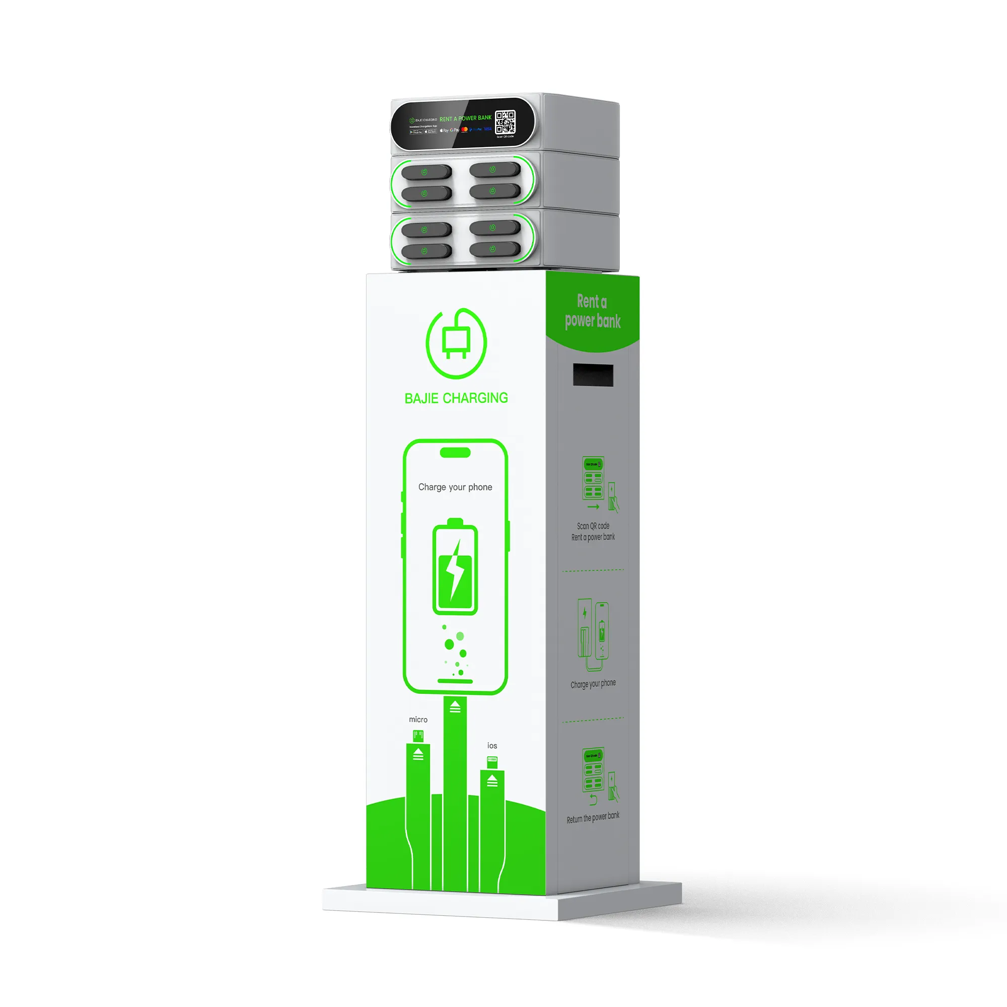 Stackable Power Bank Display Stand