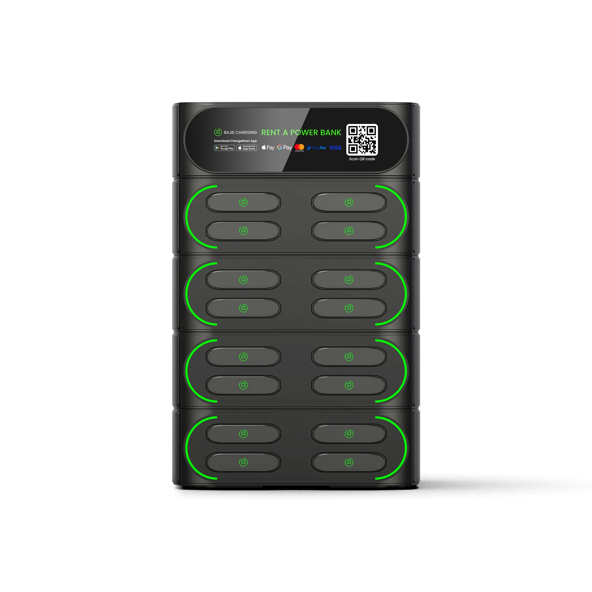 16-Slot Power Bank Station Share